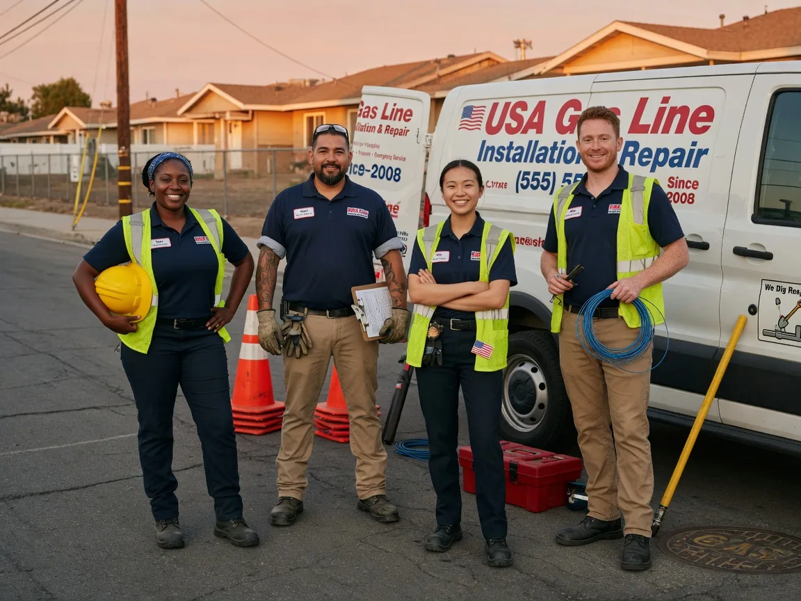 Gas Line Installation company in Chana, IL